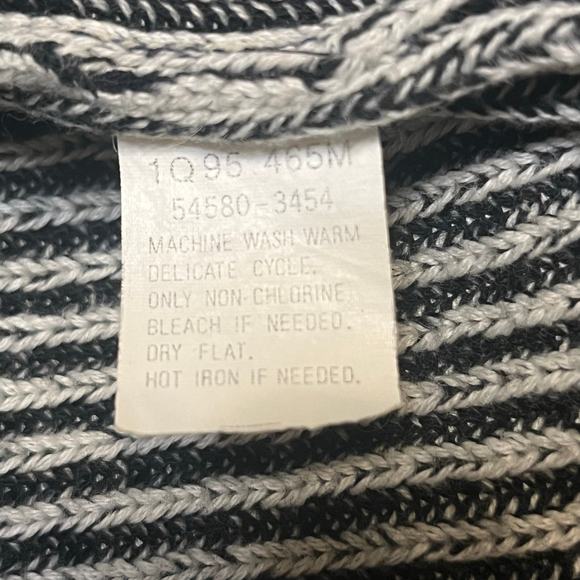 Jessica McClintock XL Zip-Up Sweater Oversized Relaxed Fit cozy comfy Knit Y2K - Picture 5 of 7